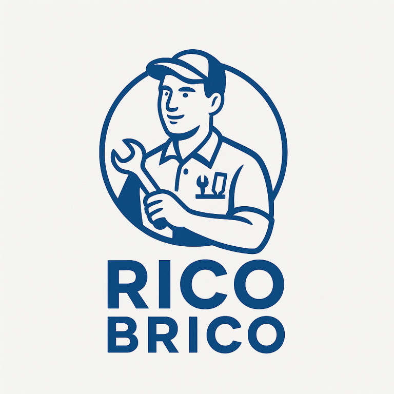 Logo Rico Brico, spécialiste du bricolage et montage de meubles à domicile